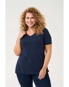 Футболка, темно-синий Kaffe curve