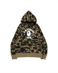 Худи 1st Camo Pullover Hoodie, Green Bape