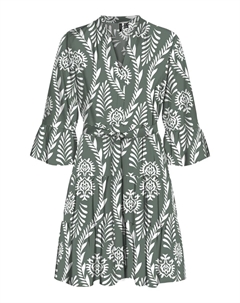 Мини платье VMZera, Green/Dark green Vero moda