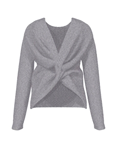 Свитер VIOSAJA, mottled grey Vila