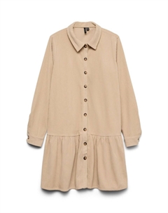 Платье-рубашка VMCLEO, Greige Vero moda