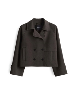 Демисезонное пальто Haili, Chocolate Opus