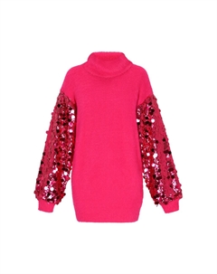 Вязаное платье, Pink Izia