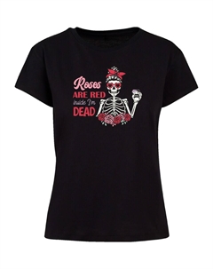 Футболка Anti Valentinstag Roses are red, Black F4nt4stic