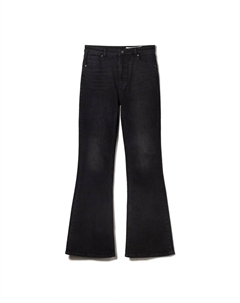 Расклешенные джинсы, Black denim Bershka