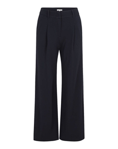 Широкие брюки со складками, marine blue Tom tailor