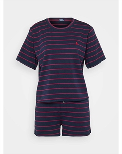 Пижама Club Terry, Navy/Dark red Polo ralph lauren