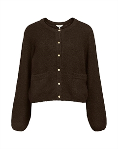 Вязаный кардиган SAGGIA, Chocolate Object