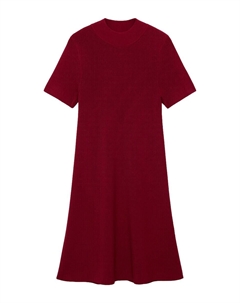 Вязаное платье SESETA, Dark red Mango