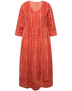 Миди платье, Orange Ulla popken