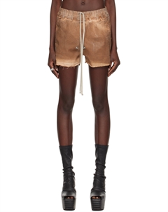 Коричневые джинсовые шорты Gabe Rick owens