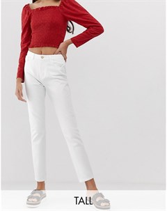 Белые джинсы в винтажном стиле Only tall
