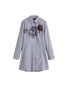 Платье-рубашка, Light grey Desigual