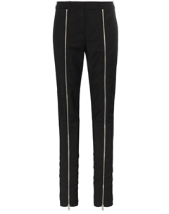 Брюки кроя слим на молнии, черный Givenchy