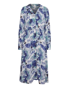 Платье-рубашка Dana, Blue/Turquoise Fransa