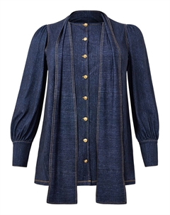 Туника, Blue denim Yoek