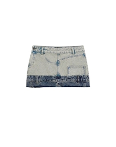 Мини юбка, Blue/White Desigual