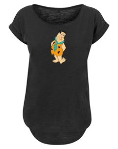 Футболка Fred Flintstone Kick, mottled black F4nt4stic