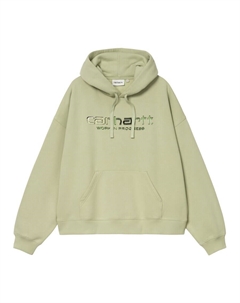 Толстовка Hooded Solar Chrome, Olive Carhartt wip