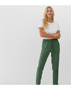 Трикотажные брюки цвета хаки из органического хлопка Esprit