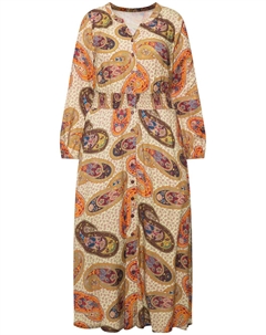 Платье-рубашка, Beige Ulla popken