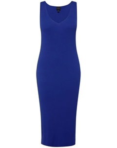 Вязаное платье, Cobalt blue Ulla popken