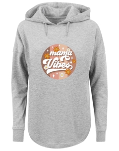 Толстовка Mothers Day Mama Vibes Vintage Inspired Motherhood, Grey F4nt4stic