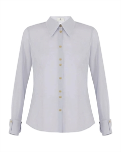 Рубашка с открытой спиной, нейтральный Elisabetta franchi