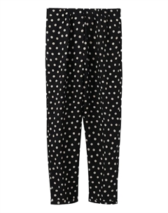 Брюки в горох, черный Rosso 35