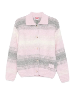 Кардиган в полоску, розовый Kenzo