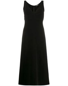 Платье миди без рукавов, черный Dsquared2
