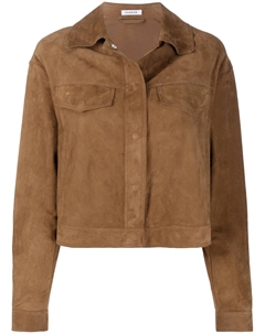 Фактурная куртка с бахромой, коричневый Parosh