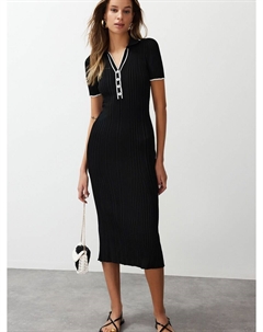Вязаное платье, Black Trendyol