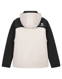 Верблюжья куртка унисекс для отдыха на открытом воздухе, Фантом Черный - Дуб Серый Camel