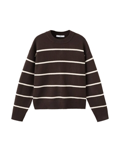 Свитер MARINA, Dark brown Mango