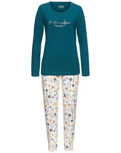 Пижама Dreams, Petrol/Wool white Vivance