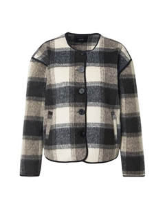 Демисезонная куртка SALOME, Black/Wool white Jdy