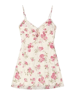 Летнее платье, Ecru Bershka