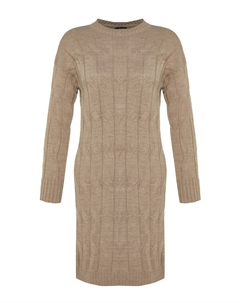 Вязаное платье, Chestnut brown Trendyol