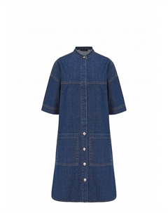 Мини платье Josy, Blue denim Freshlions