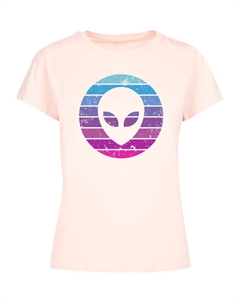 Футболка Alien Kopf, Pink/Light pink F4nt4stic