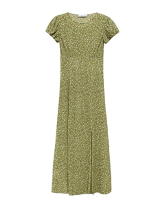 Макси платье POMELO, Green/Fir Mango