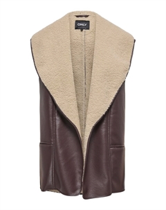 Жилет ONLDora, Dark brown Only