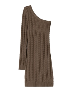 Вязаное платье, Brown Bershka