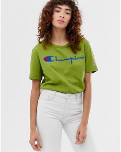 Свободная футболка с логотипом Champion