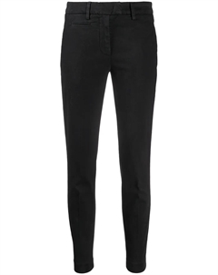 Брюки чинос кроя слим, черный Dondup