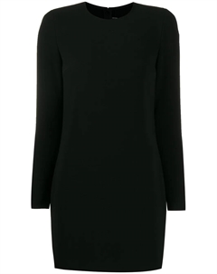 Платье-трапеция с длинными рукавами, черный Dsquared2