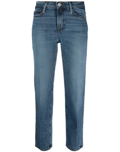 Укороченные джинсы прямого кроя, синий Frame