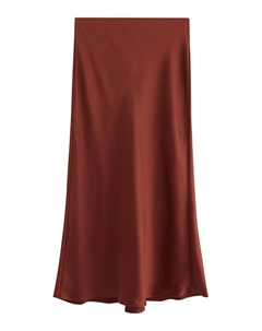 Миди юбка Maria, Bordeaux Lindex