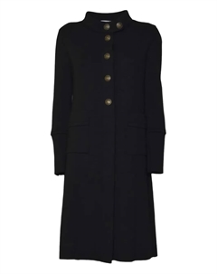 Однобортное пальто, черный Charlott